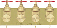 Four and Six-Way Flush Fire Pump Test Connections