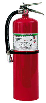 Halotron 1 Fire Extinguishers - Stored Pressure
